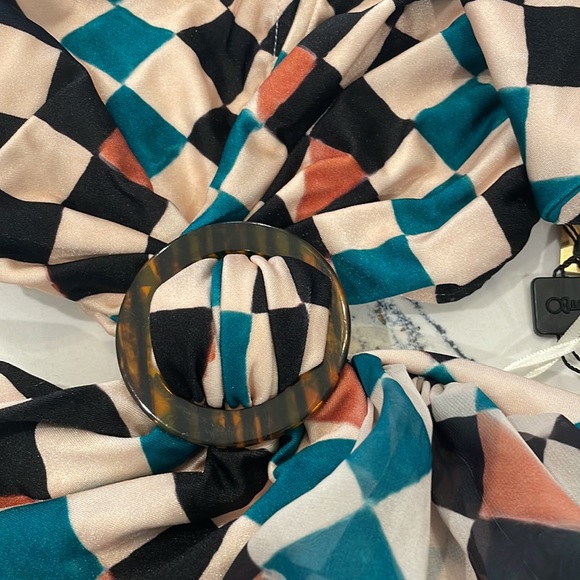 PatBO NWT one shoulder beach dress, size medium - Picture 4 of 5